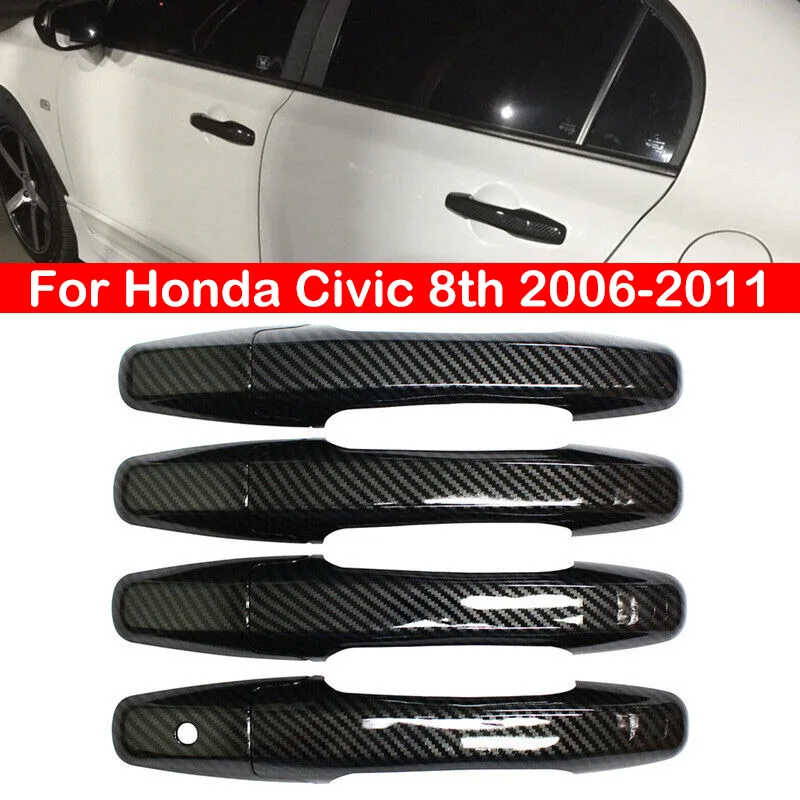 Manecillas en estilo de fibra civic 06-11(Solo sedan)