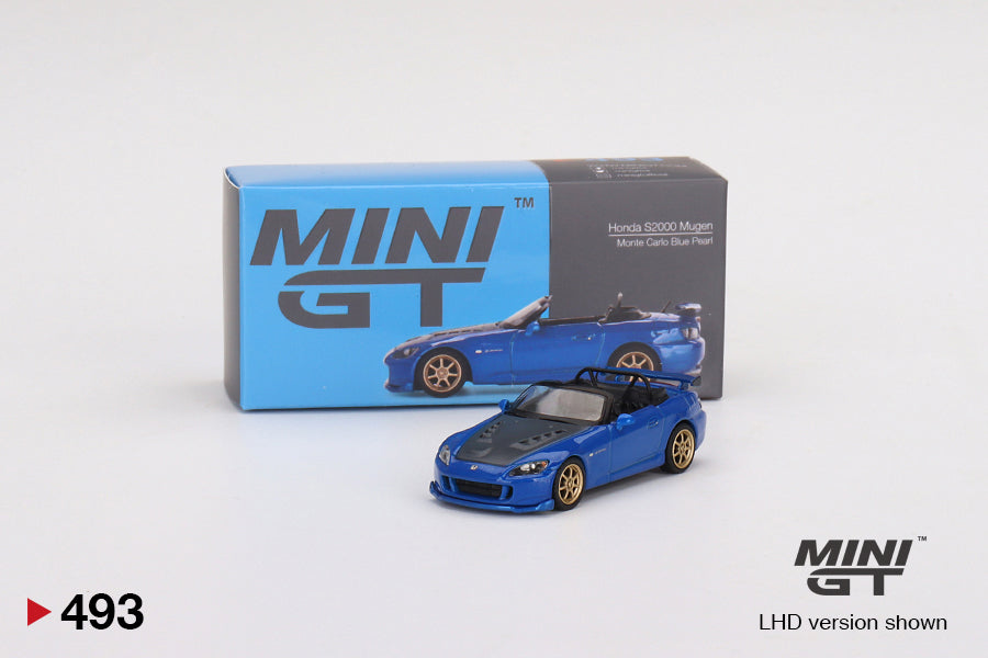 Minigt Honda S2000 (AP2) Mugen Monte Carlo Blue Pearl