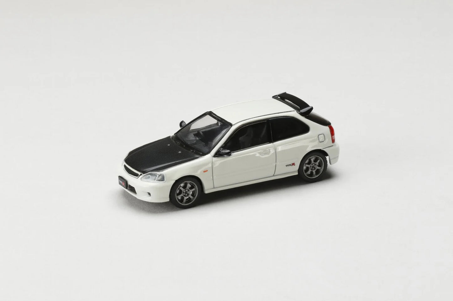 HONDA CIVIC TYPE R (EK9) RHD CHAMPIONSHIP WHITE 1/64 BY HOBBY JAPAN