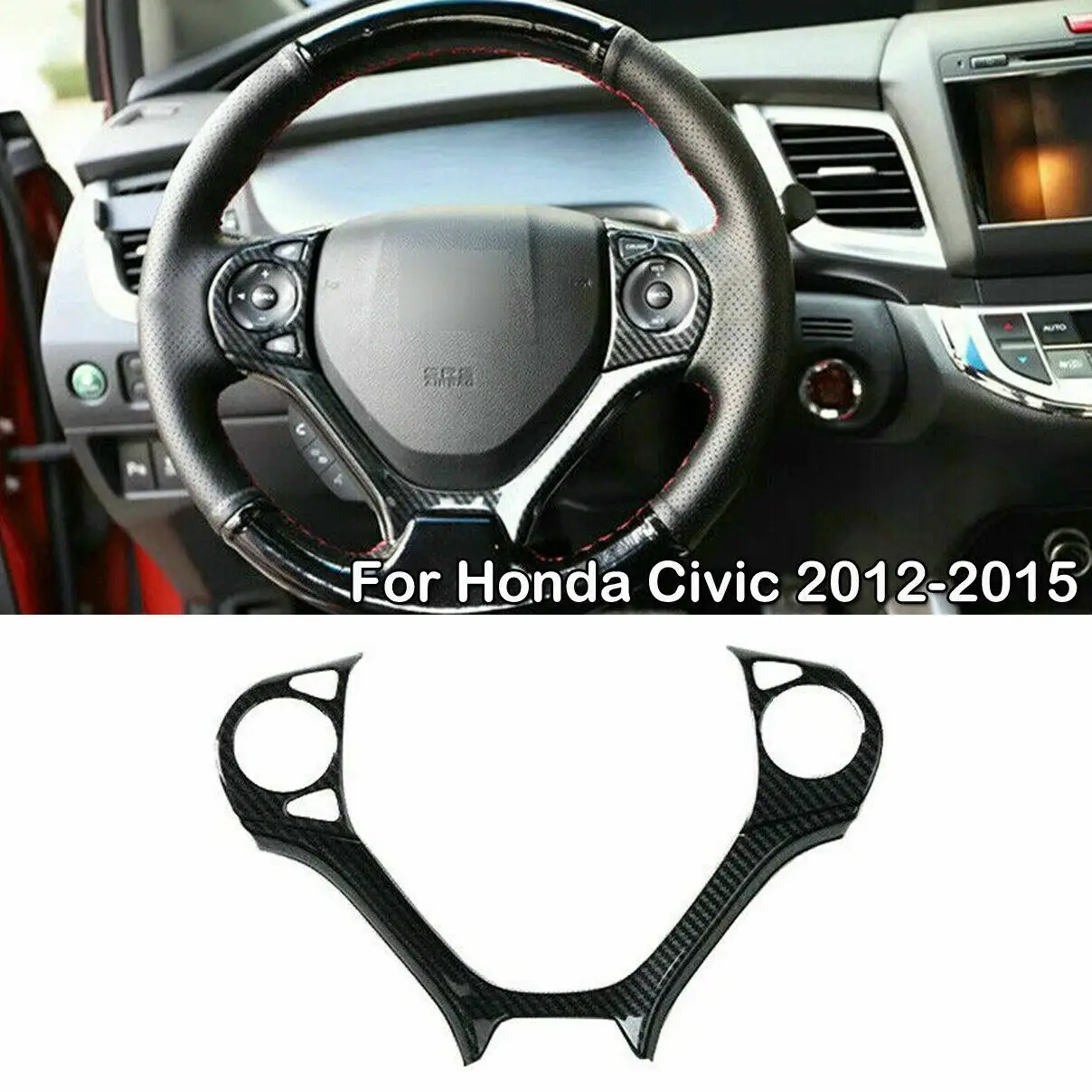 Cover de volante civic 12-15