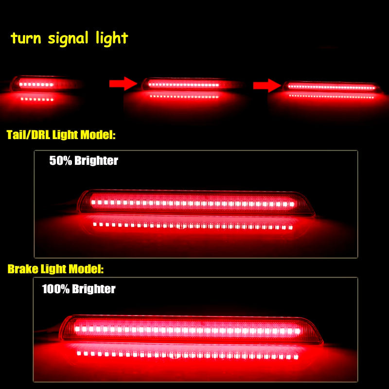 luz led de bumper para mazda 3