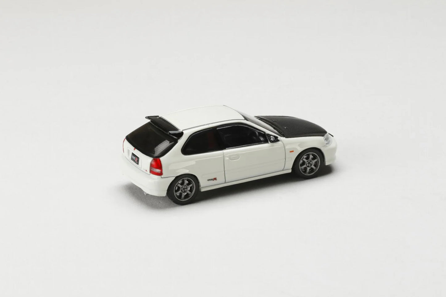 HONDA CIVIC TYPE R (EK9) RHD CHAMPIONSHIP WHITE 1/64 BY HOBBY JAPAN