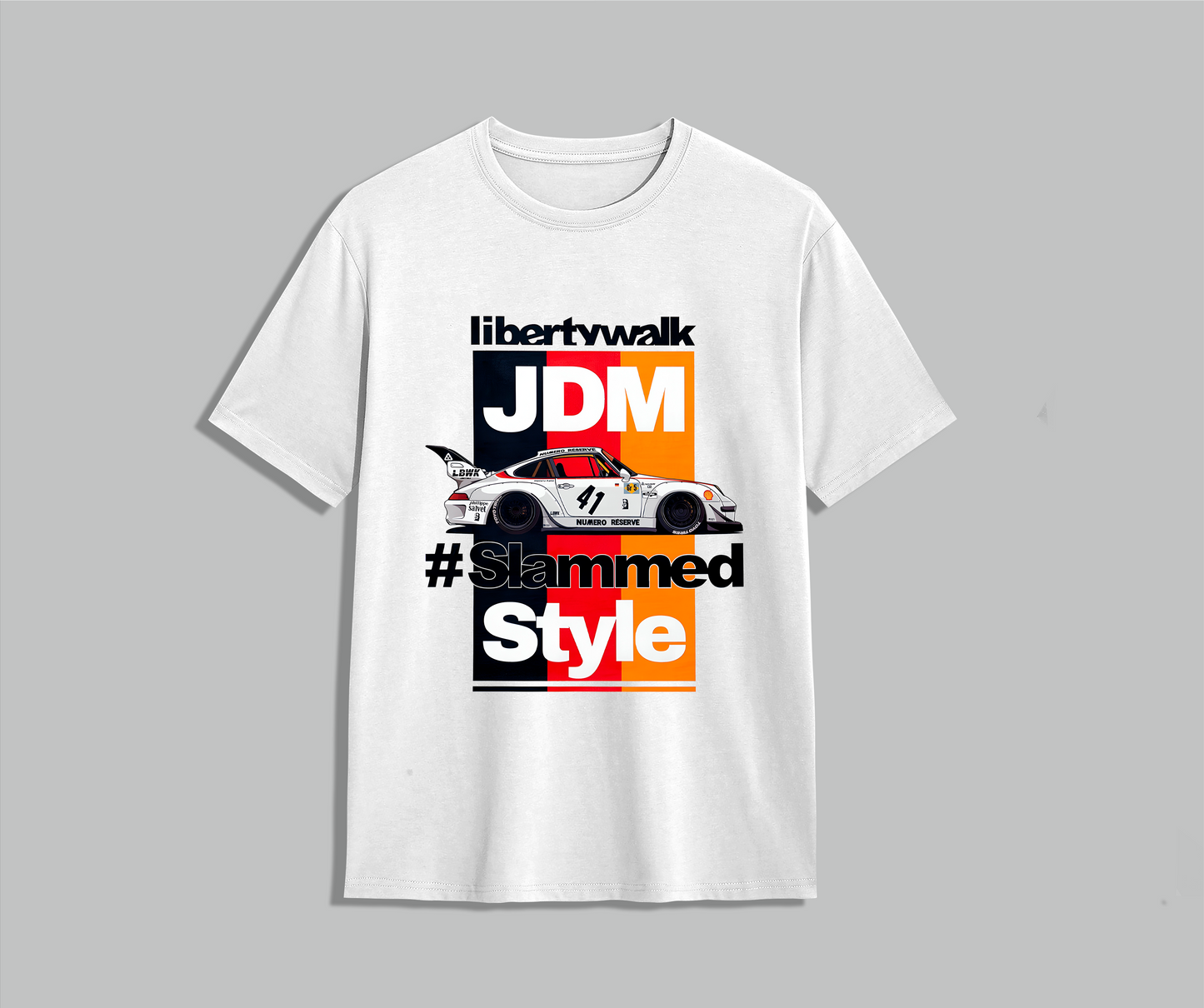 LibertyWalk JDM Style 911 Tee chemi